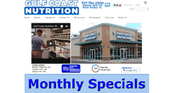 Desktop Screenshot of gulfcoastnutrition.com